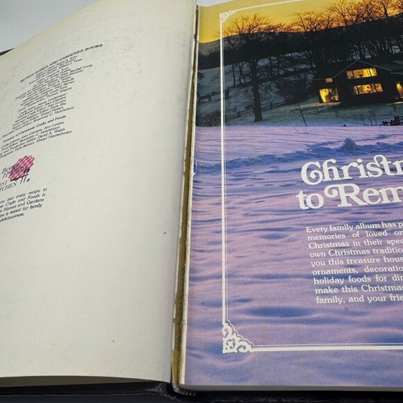 Treasury Of Christmas Crafts & Foods Hardcover Cookbook Better Homes And Gardens - Picture 8 of 8